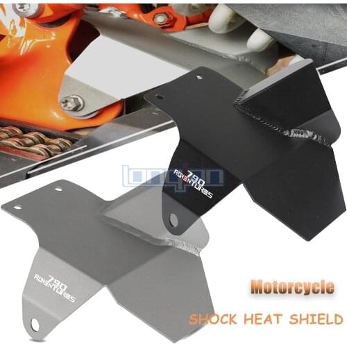 790ADV Motorcycle Shock heat shield Heat Shield For 790 ADVENTURE S 790 ADV S 2018-2021 2020 2019 Exhaust pipe protection cover