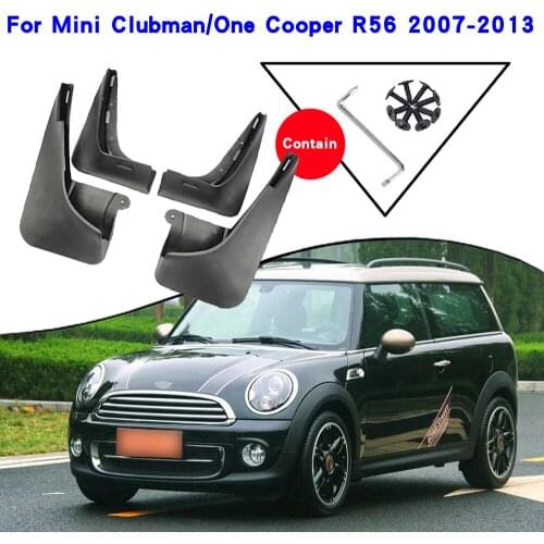 Car Fender Accessories For Mini Cooper R56 Clubman 2007-2012 Mudguards Splash Guards Fender Mudflaps Car Fender Mud Flaps