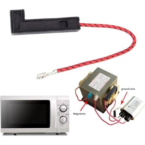 CPDD 1 Piece Replacement Fuse Cable With Fuse For Microwave Oven 5KV 0.7A 220V for Microwave Ovens Repair Parts