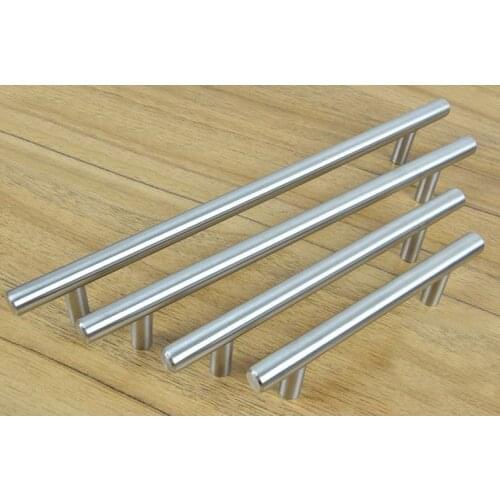 Furniture Hardware Stainless Steel Kitchen Cabinet Handles Bar T Handle(C.C.:385mm L:600mm)