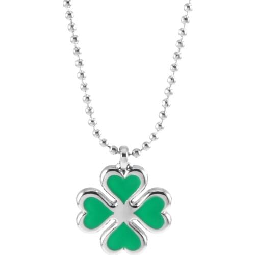 Hot Selling Anime Tokyo Revengers 4 Leaf Clover Pendant Necklace Sano Hanagaki Cosplay Jewlery for Men Women Wholesale