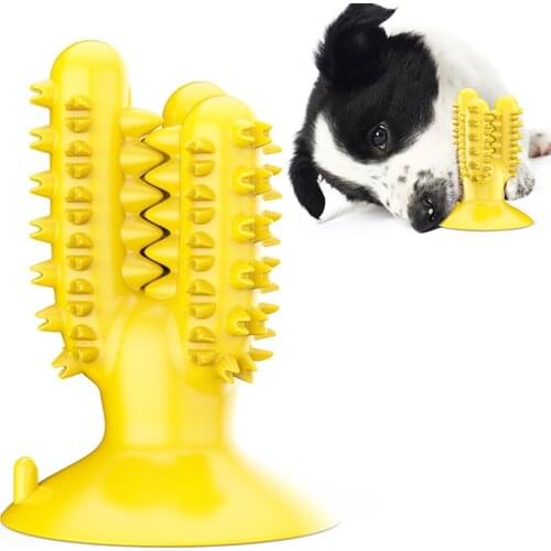 Dog Toys Toothbrush for Small/Medium/Large Dogs Interactive Toy Training IQ Teeth Cleaning Durable Puppy Chewing
