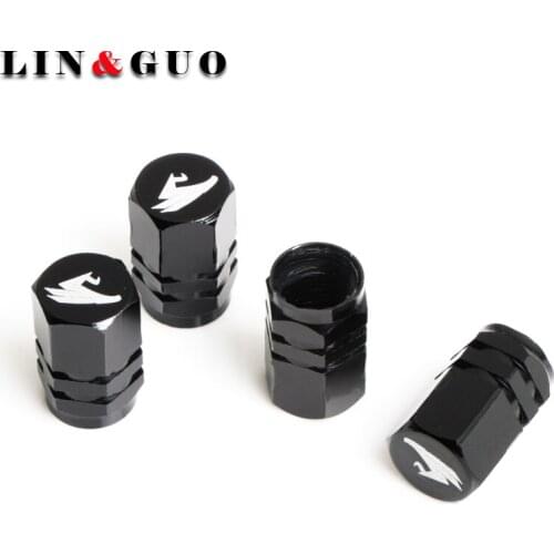 4PCS Car Tyre Air Valve Caps Bicycle Tire Valve Cap for Toyota harrier Car Styling