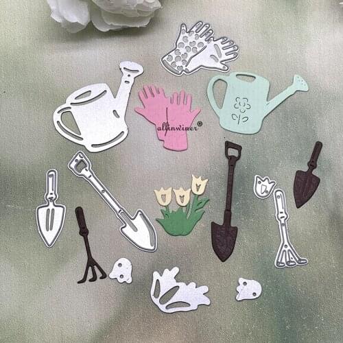 Farm tool set DIY Craft Metal Cutting Die Scrapbook Embossed Paper Card Album Craft Template Stencil Dies