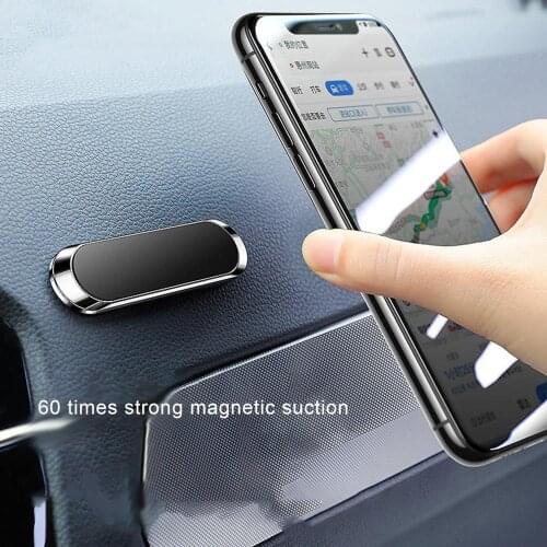 New Solid Line Magnetic Car Bracket Clip Line Multi-Function Air Outlet Bracket Navigation Mobile Phone Universal Bracket