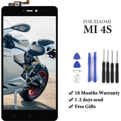 OEM No Dead Pixel Touch Screen For Mi 4S LCD Display Digitizer Assembly Phone Replacement Spare Parts With Repair Tool
