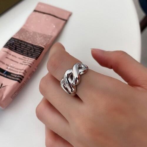 SMILE MORNING White Rings