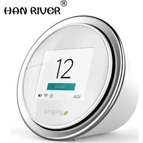 Smart Air Quality Monitor, Egg, highly sensitive, mobile app, Palm-Sized Solution Monitoring