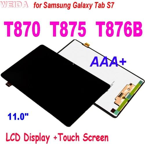 11.0" LCD for Samsung Galaxy Tab S7 T870 LCD Display Touch Screen Digitizer Assembly For Samsung SM-T870 T875 T876B LCD Screen