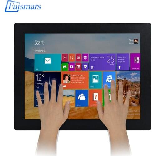 17 Inch Tablet PC All In One Computers Touch Screen Monitor With i3 i5 i7 built-in WIFI Front Panel Mount PC Win10 Iot