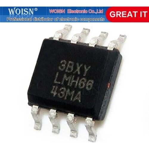 2pcs/lot LMH6643MAX LMH6643MA LMH6643 SOP-8 In Stock
