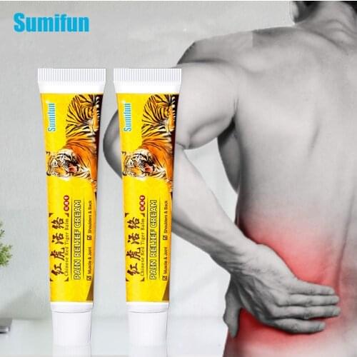 Sumifun 2Pcs Tiger Balm Plaster Muscle Sore Ointment Neck Knee Joint Painkiller Arthritis Rheumatoid Orthopedic Medical Balm