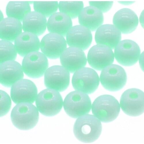 CHONGAI 200Pcs 6mm Candy Color Acrylic Round Ball Spacer Beads For Jewelry Making DIY Jewelry Accessories For Handicrafts