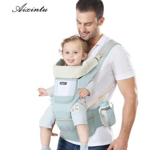 Ergonomic new born Baby Carrier Infant Kids Backpack Hipseat Sling Front Facing Kangaroo Baby Wrap for Baby Travel 0-36 months
