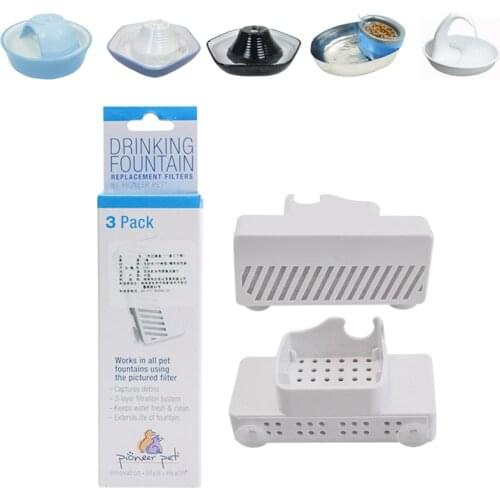 Activated Carbon Filters For Swan Purifier Drinking Fountain Pet Bowl Dish Filter For Heart Shape Cat Fountain Dispenser