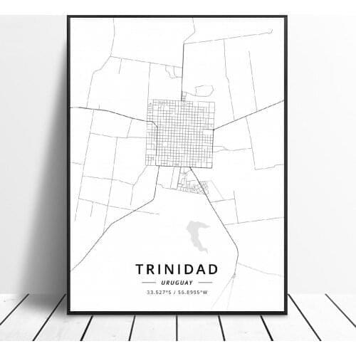 Trinidad Montevideo Uruguay Art Canvas Poster Prints Home Wall Decor Painting