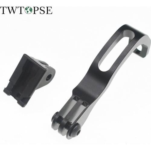 TWTOPSE Bike CATEYE Light Holder Mount For Brompton Folding Bicycle 3SIXTY Pikes Fit CATEYE VOLT200 300 400 800 AMPP400 500 800