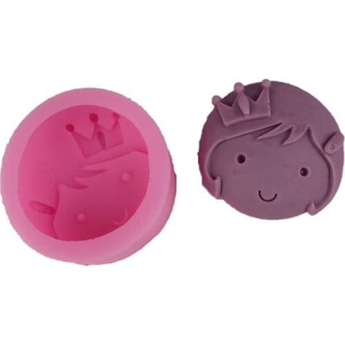 Silicone Mold Round 3D Girl Silicone Soap mold DIY New Craft Art Silicone Soap mold Craft Mold DIY Handmade Candle mold