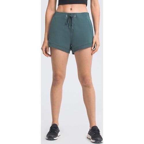 L-153 Women Workout Shorts Fitness Yoga Quick-dry Breathable Sport Shorts Female Running Gym Leggings Yoga Athletic Spandex