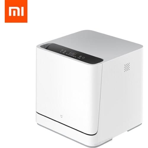 Xiaomi Desktop Dishwasher Free of Installation, and The Mini Automatic Dishwasher Can Wash 4 Sets of Tableware for Sterilization
