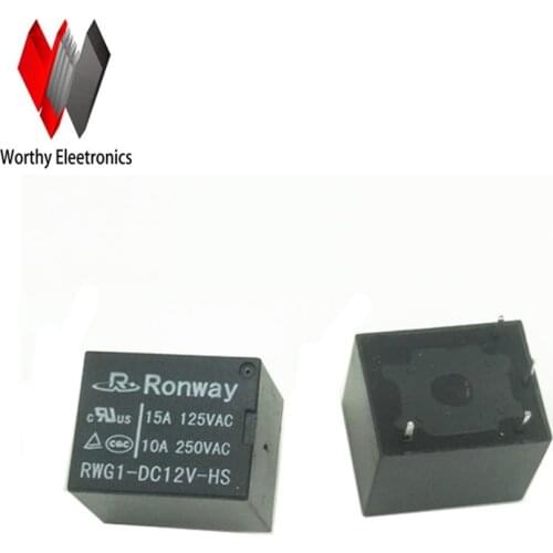 Wholesale 10pcs/lot relay RWG1-DC12V-HS