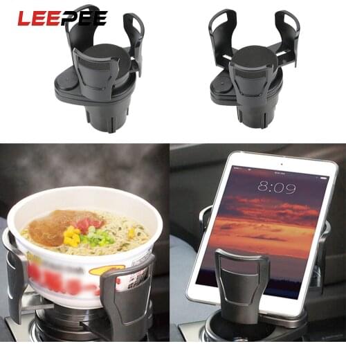 LEEPEE Cup Stand Bracket Foldable Sunglasses Phone Organizer Car Cup Holder Drinking Bottle Holder Stowing Tidying Car Styling