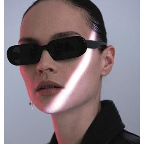 Retro Sunglasses Women Brand Designer Retro Sunglasses Rectangular Sunglasses Female UV400 Lens Glasses Sunglasses