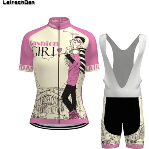SPTGRVO Leisure Cycling Clothing Women Riding Jersey Set Pro Team Short Sleeve Female Summer Outdoor Road Racing Bike Sportswear