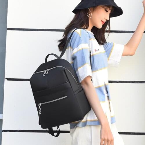 Multi-pocket Shoulder Bags Female 2021 Backpack Fashion Oxford cloth Women Backpack Teenager Girl New Trend Student Schoolbags
