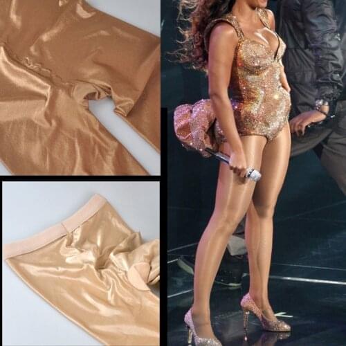 Yuedie Womens Shiny Tights