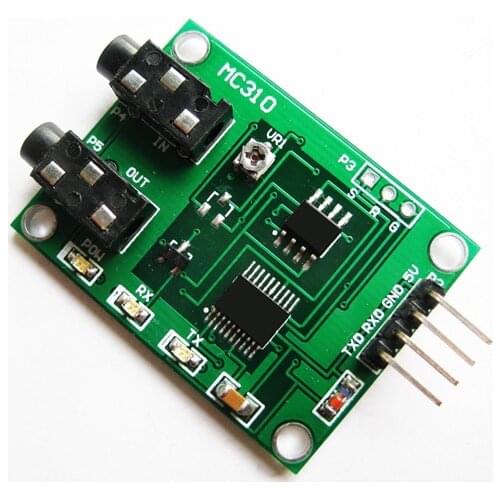 1pcs Morse code decoding encoder CW code audio serial port encoding and decoding up to 54