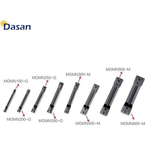 10pcs MRMN MGMN MGMN150 MGMN200 MGMN300 MGMN400 MGMN500 Carbide Inserts 2.0 2.5 3.0 4.0 5mm Grooving Cutter Tool for Cast Iron
