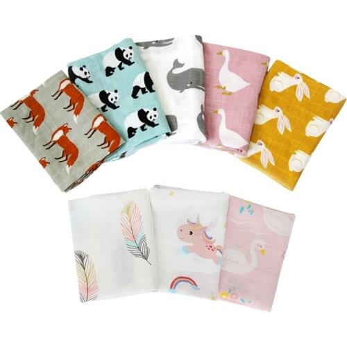 Baby Soothing Towel Super Soft Muslin Bath Towel For Newborns Multi-use Baby Bib Burp Cloth Kid Scarf Handkerchief 60x60cm 2Pcs