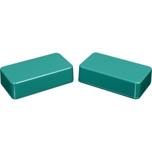 2X 1590B Style Aluminum Metal Stomp Box Case Enclosure Paint Color for Your DIY Pedal Kit