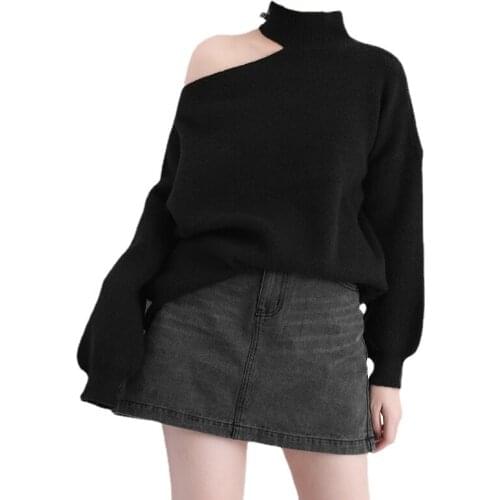 Женские пуловеры с открытыми плечами Aurance China At AliExpress