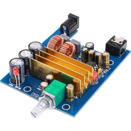 HIFI COLLEGE A8 TPA3116 100W MINI Subwoofer Digital Power Amplifier Board TPA3116D2 Amplifiers NE5532 OPAMP DC12-24V