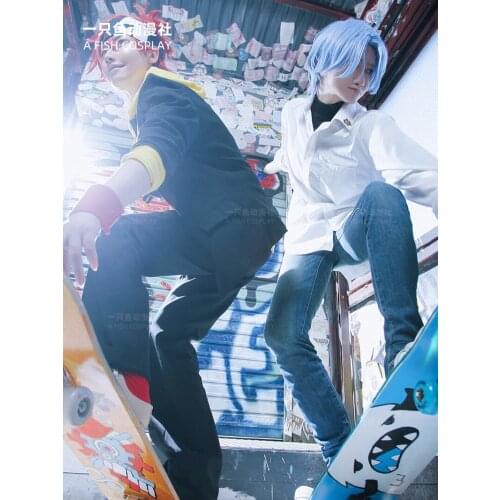 Hot Anime SK8 The Infinity Langa Hasegawa Men Cosplay Costume Halloween Carnival Christmas Fancy Party Birthday Gifts