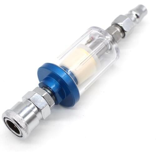 1/4" Scratch Spray Gun Air Regulator Gauge & In-line Water Trap Filter Tool For Japan W101 Paint Sprayer Air Spray Gun