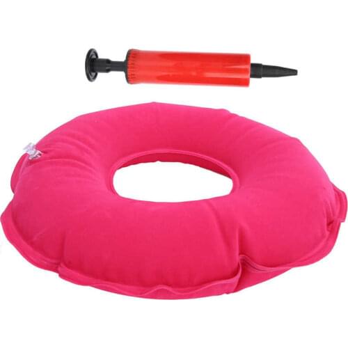 Incontinence Pants Adult Reusable Diapers Inflatable Anti‑Bedsore Cushion Round Shape Cushion for Elder Bedridden Patient