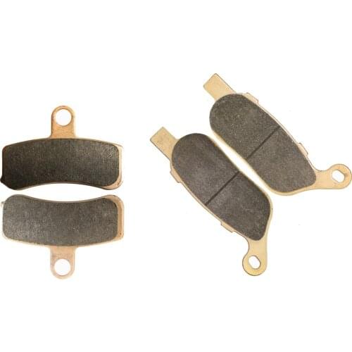 Brake Pads Set for HARLEY Street FLSTC 1584 Heritage Softail Classic 2008 2009 2010 2011 2012 2013 2014 2015 Front Rear