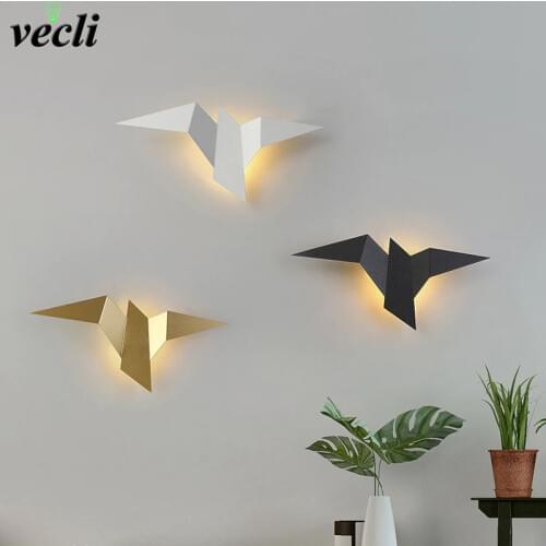 Nordic LED Wall Lamps Living Room Decoration Wall Lights Indoor Modern Lighting For Home Stairs Bedroom Bedside Light