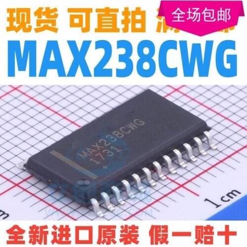 New 10pcs/lot MAX238CWG+T MAX238CWG MAX238 SOP-24