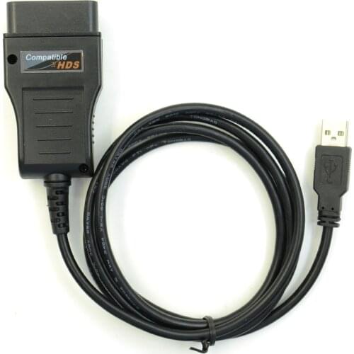 2020 New Xhorse HDS Cable for Ho-nda OBD2 Diagnostic Cable with Multi langauge free shipping