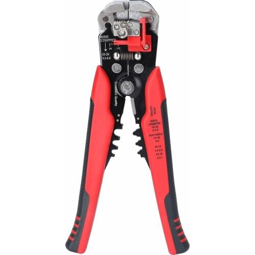 HSC8 6-6 0.25-6mm² AWG23-10 Crimping Pliers and YE-1R 0.2-6.0mm² Stripping Cutting Plier Kit Multifunctional Insulation Tube