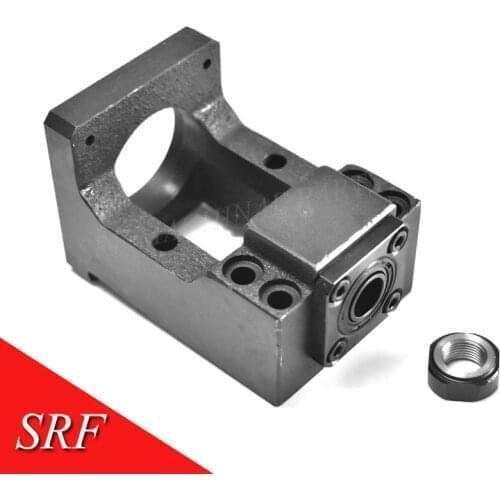 Support for engine assembly 45# steel C5 C7 bearing Motor seat/motor mount/motor Bracket BK20 with ball screw SFU2505 /2510