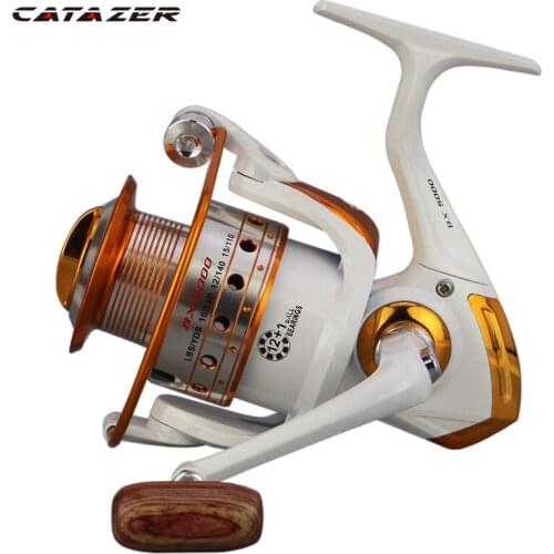 Fishing Reel 13BB 5.5:1 Fishing Tackle Spinnning Reel Feeder Carp Fishing Wheel 1000-9000 Metal Rocker Fishing Reel