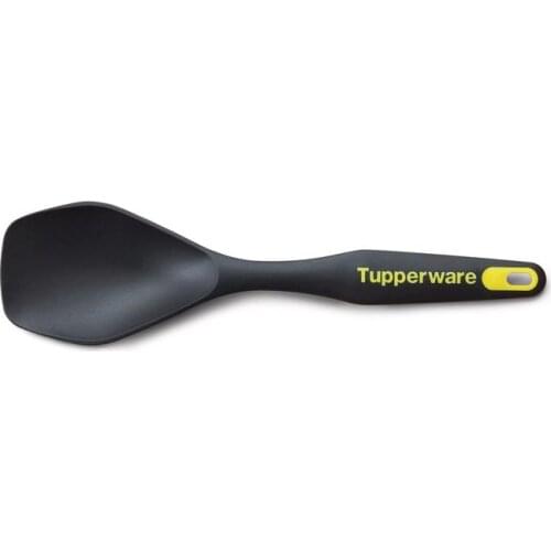 Tupperware Serving Spoon, Handle, Serving Spoon Black-Yellow Service THE BEST Service Spoon