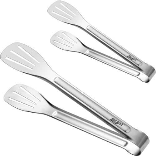 Serving Tongs Stainless Steel Clip Food Plier Barbecue Salad Bread Accessories Clip Kitchen Cooking Tools Bread mini BBQ Tools