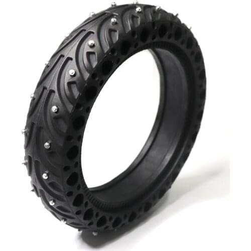Ridefixing For M365/Pro/1S/Pro2 scooter Snow Anti-Slip Tires Screw Spikes Wear-resistant Wheel Tyres