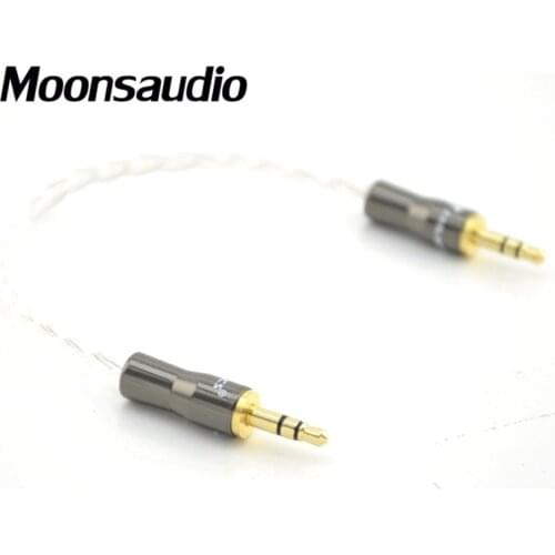 ONE piece hi-end 6TC 6N OCC silver plated headphone cable ,3.5mm Audio Stereo Cable